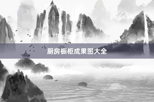 厨房橱柜成果图大全